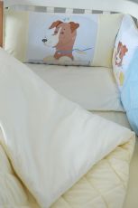 Постільний комплект Baby Veres Velour Friendly Pes (5од.)